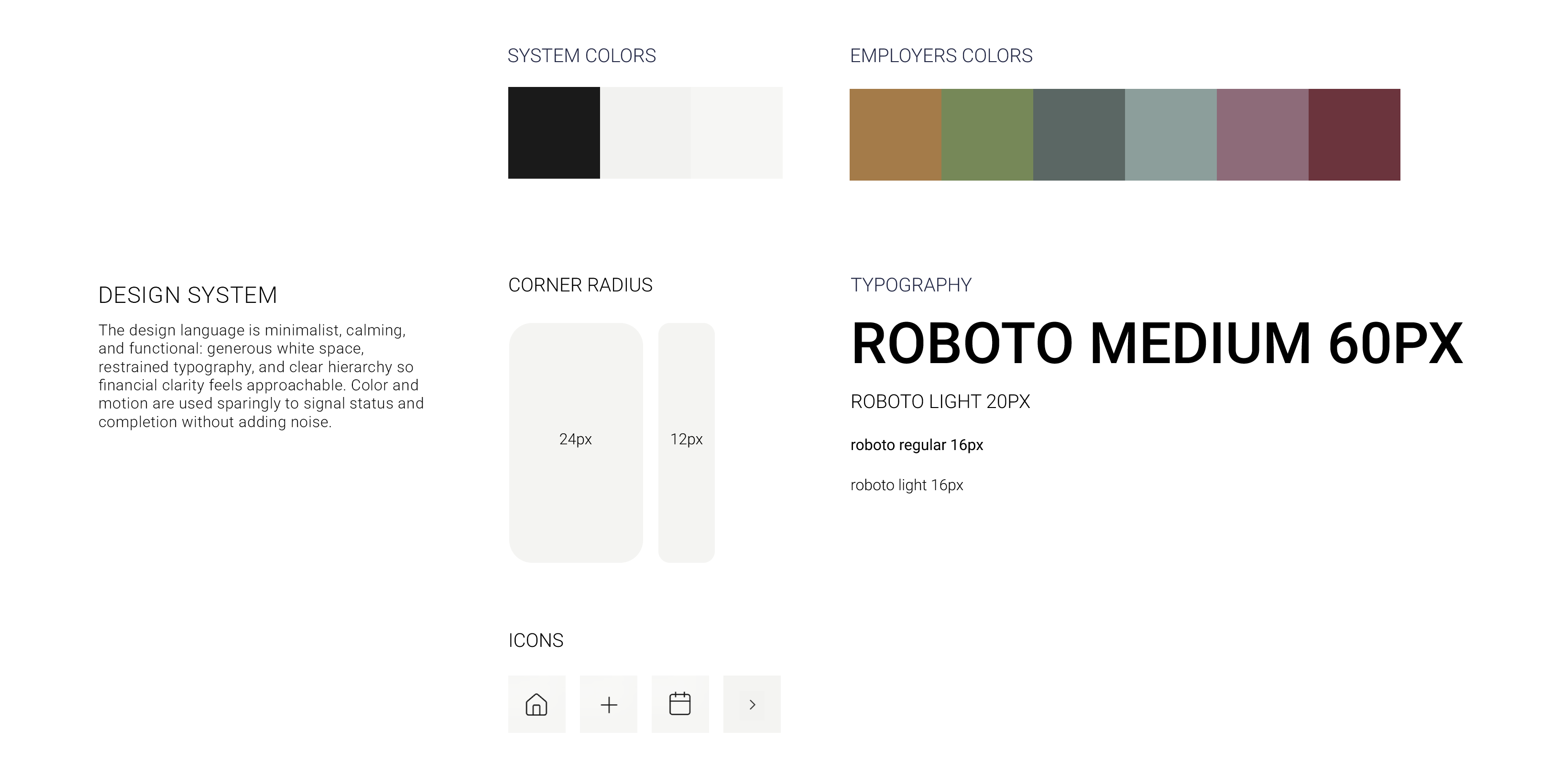 Balanced — design system